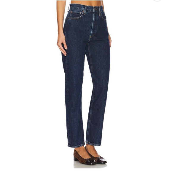 AGOLDE High Rise Jamie Long Straight Leg Jeans - Picture 2 of 6